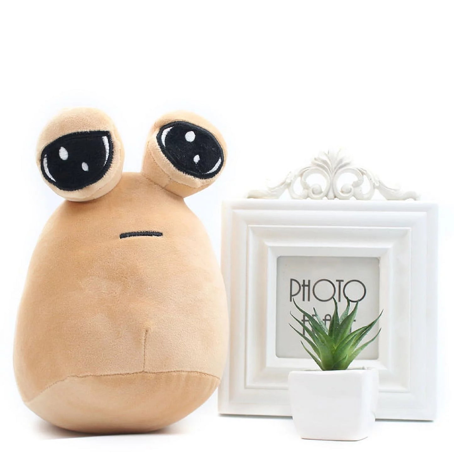 Hot Game Pou Plush Toy Furdiburb Emotion Alien Plushie Stuffed Animal Pou Doll 22Cm