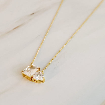 Shines Next To You Necklace: Delicate Elegance and Subtle Glamour