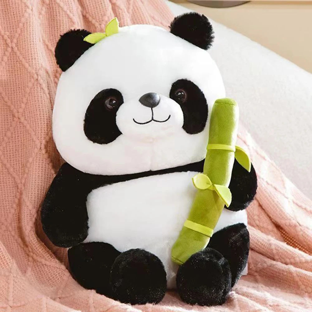 Kawaii Bamboo Panda Doll Plush Dolls Toy Soft Stuffed Plush Plushie Pillow Toys for Girls Girlfriend Chidren Gifts Halloween