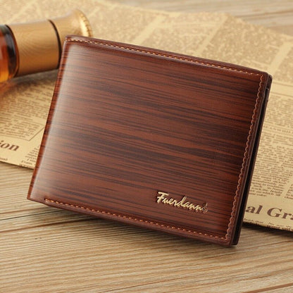 Men'S Bifold Leather Credit ID Card Holder Wallet Billfold Purse Clutch Billfold