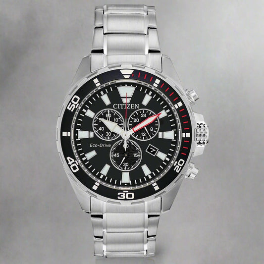 Men'S Eco-Drive Brycen Chronograph Watch AT2438-53E