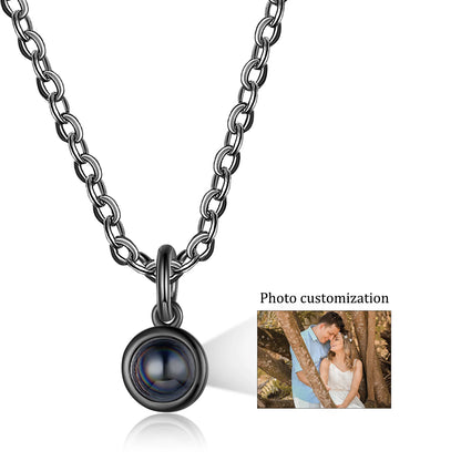 Custom Photo Projection Necklace