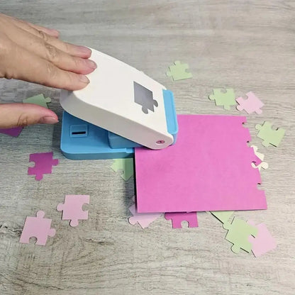 Creative Jigsaw Puzzle Making Machine DIY Jigsaw Embossing Cutter Material Educational Machine Children Picture Handmade to E8U4