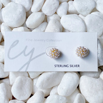 Jenna Pearl Sterling Silver Earrings