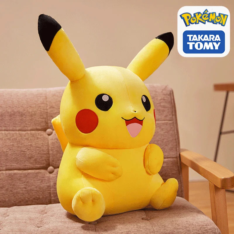 Cute Pikachu Plushies Doll Anime Pokemon Kawaii Large Stuffed Plush Toys Soft High Quality Fill Christmas Gifts for Children