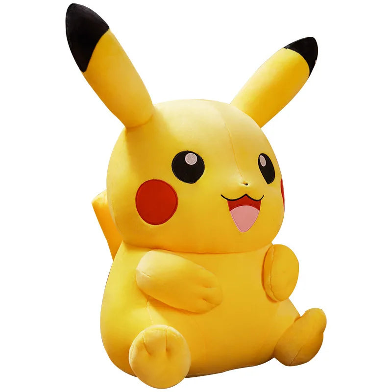 Cute Pikachu Plushies Doll Anime Pokemon Kawaii Large Stuffed Plush Toys Soft High Quality Fill Christmas Gifts for Children