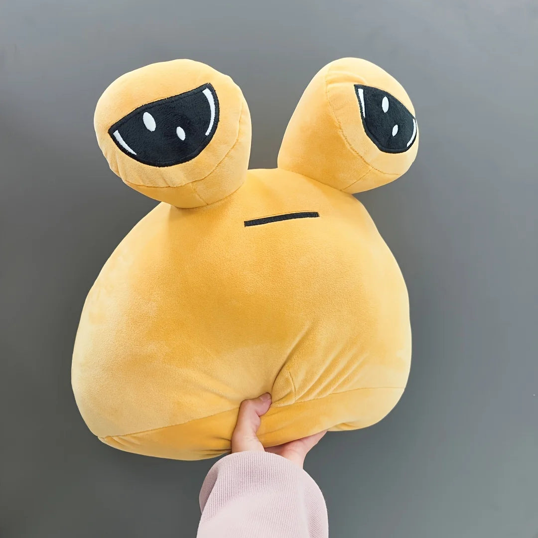 BIG POU Alien Plush Toy – Adorable Kawaii Stuffed Pillow for Kids & Adults  Soft, Cuddly Pet Alien Doll in 22/30/40/55 cm Perfect Gift for Birthdays & Holidays!