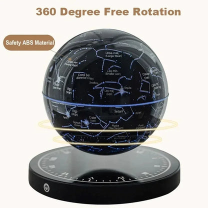 Magnetic Levitation Moon Table Lamp RGB Colors Dimming Bedroom Bedside Home Decor Floating Ball Lamp Birthday Gift Night Lights