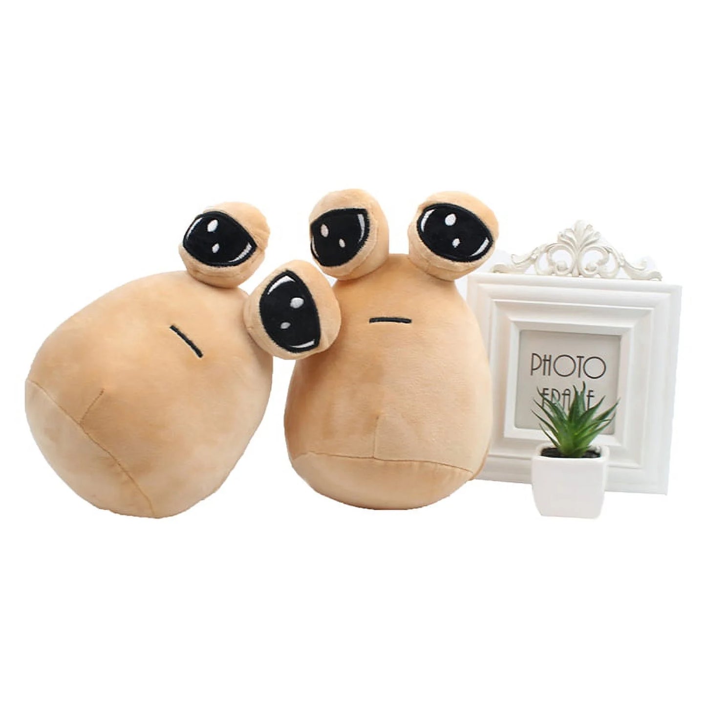 Hot Game Pou Plush Toy Furdiburb Emotion Alien Plushie Stuffed Animal Pou Doll 22Cm