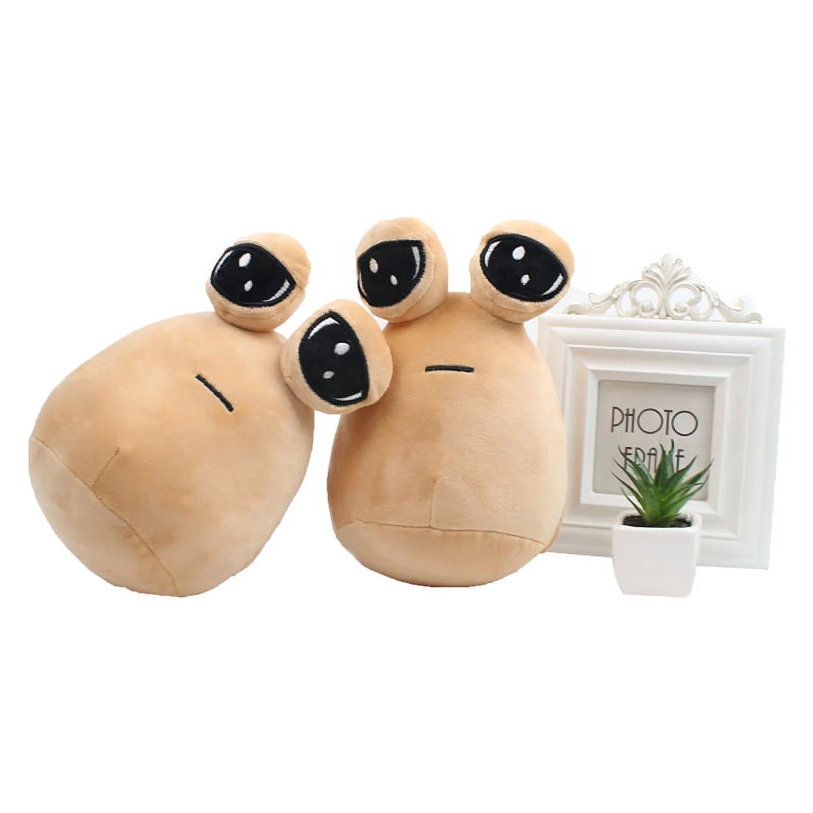 Hot Game Pou Plush Toy Furdiburb Emotion Alien Plushie Stuffed Animal Pou Doll 22Cm