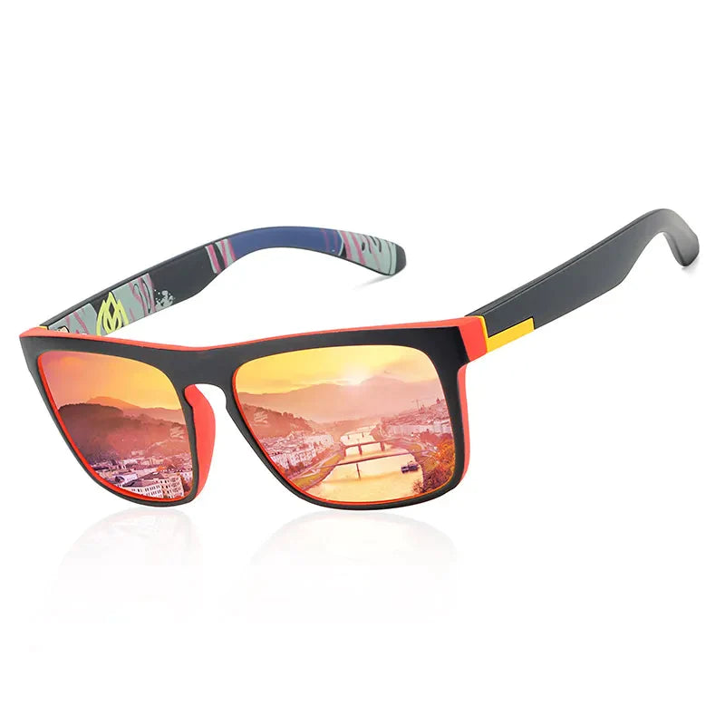 Square Polarized Sunglasses for Men Women Outdoor Sports Driving Glasses Golfing